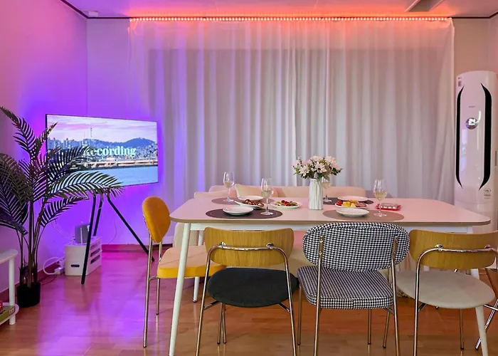 Wave On Apartamento Ciudad Metropolitana de Busan